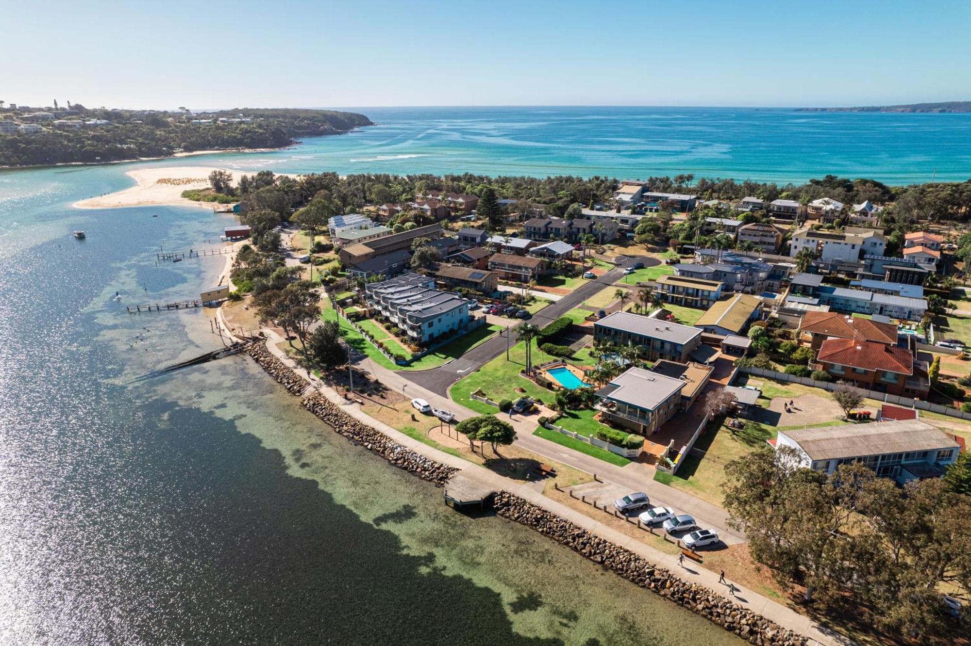 The Retreat Lakeside Merimbula Esterno foto